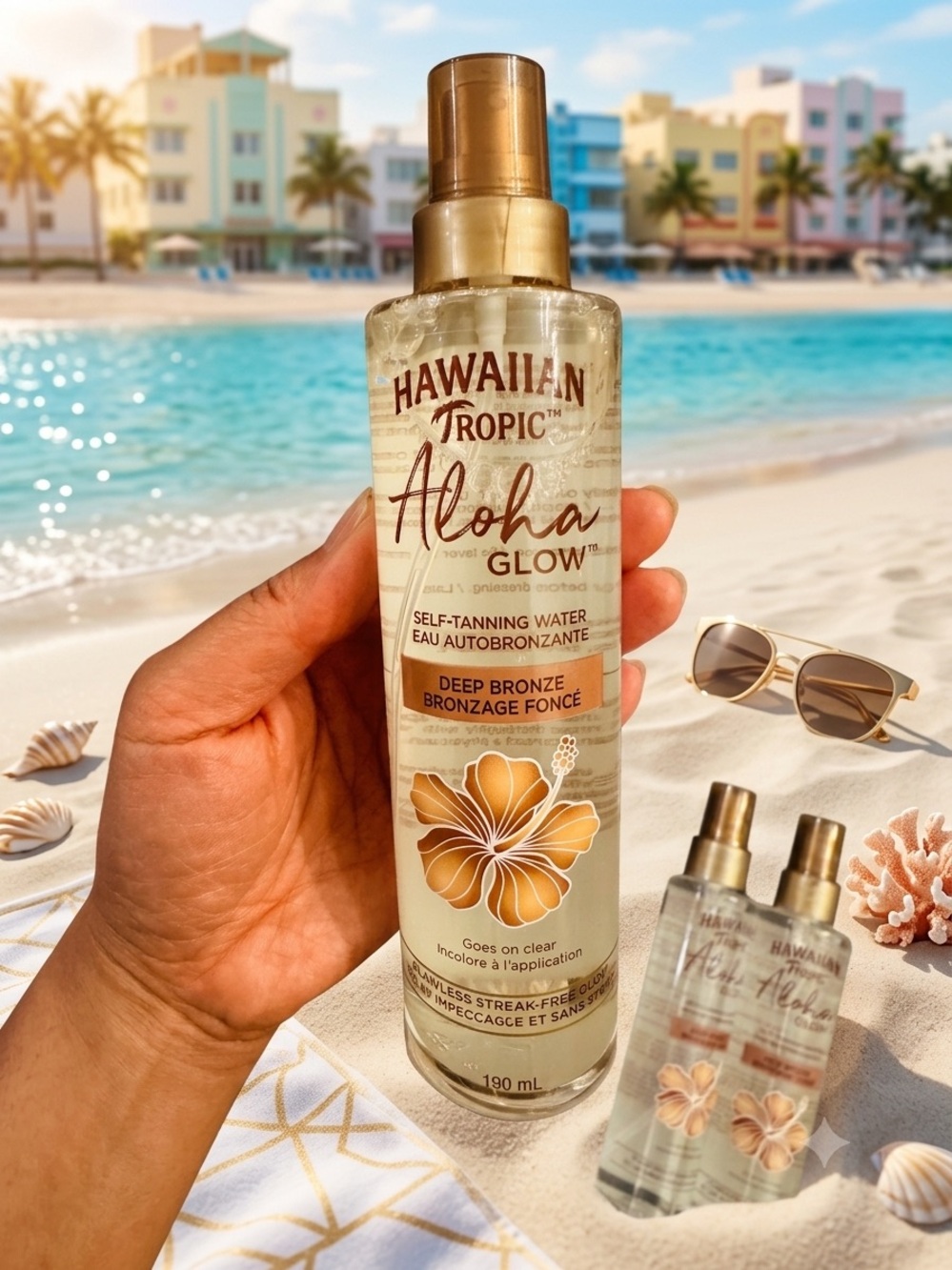 Hawaiian Tropic Aloha Glow Self-Tanning Spray- Deep Bronze